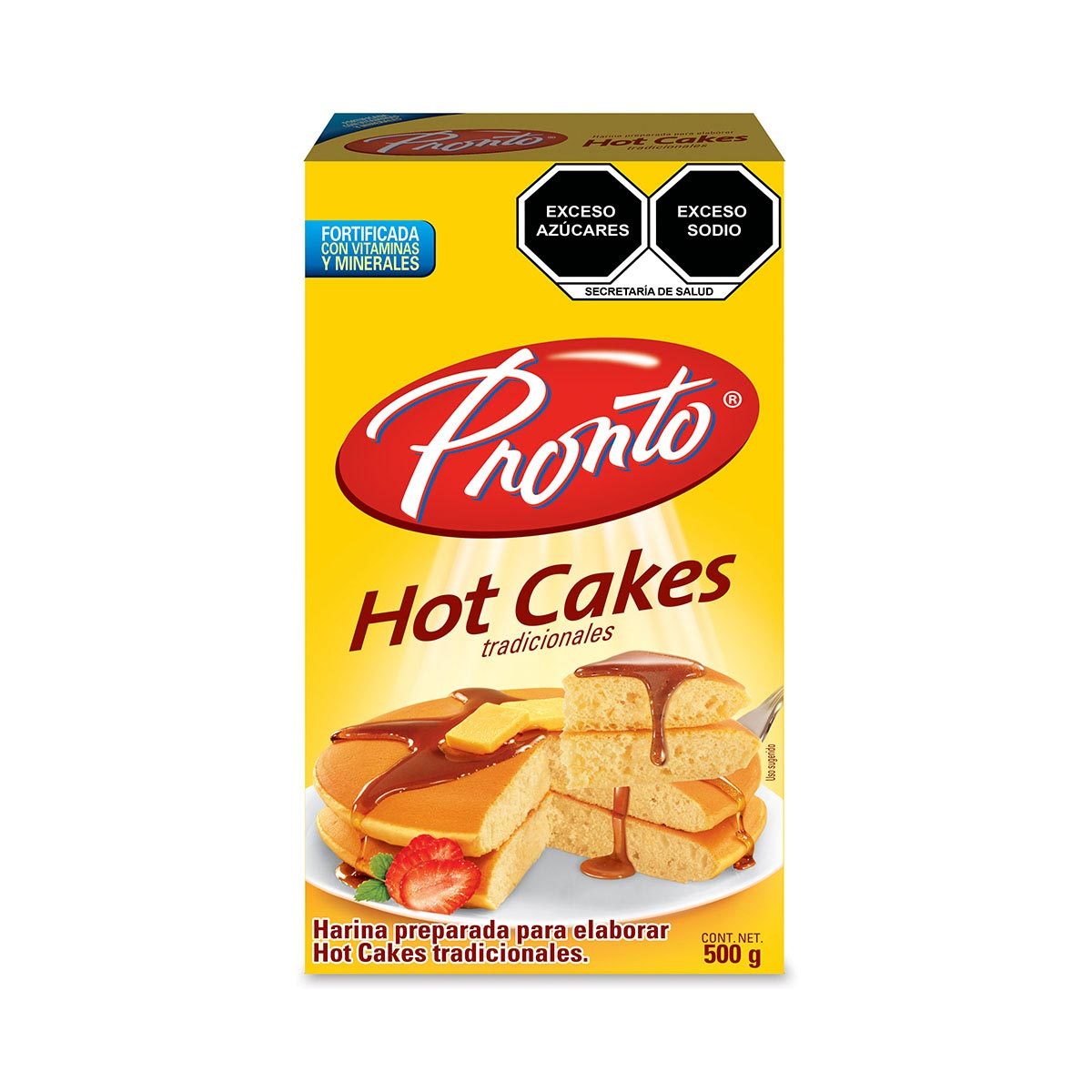 Caja Harina Hot Cakes Pronto 500G/12P - SCG