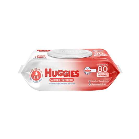 Caja Toallas Humedas Huggies con aroma natural care 80T/18P