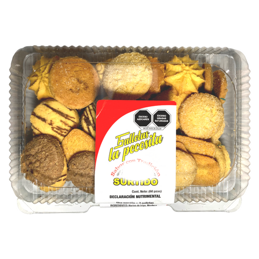 Caja Galleta La Pecosita Surtido La Pecosita 12C/60P