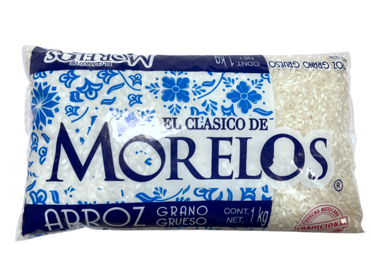 Medio bulto arroz Morelos tradicional insurgente 1K/5P
