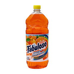 Caja Limpiador Fabuloso Naranja 1L/12P - SCG