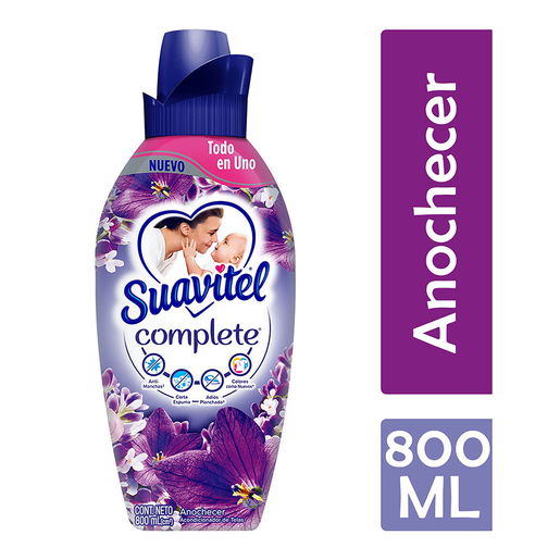 Media Caja Suavizante SuaviteComplete Anochecer 800M/6P