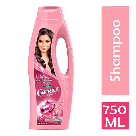 CAJA SHAMPOO CAPRICE 12/750ML  BRILLO DE CRISTAL - SCG