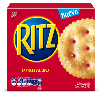 Caja Galleta Ritz 356G/12C/4P