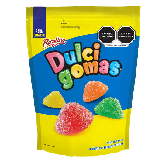 Ricolino Dulcigomas Gomitas con Sabores a Fruta 1.4 kg - KOZ