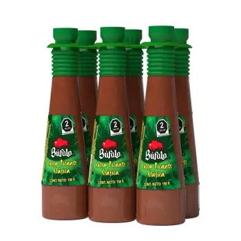 Salsa Picante Búfalo Clásica 6 Pzas de 150 Gr - K
