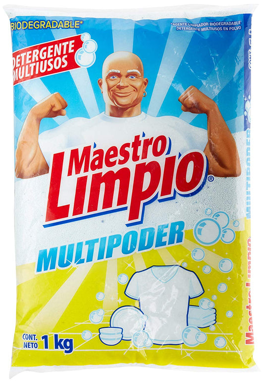 Media Caja Detergente Multiusos Maestro Limpio Regular 1K/6P - SCG