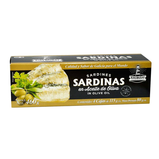 Sardinas Rías Baixas En Aceite de Oliva 460 Gr - K