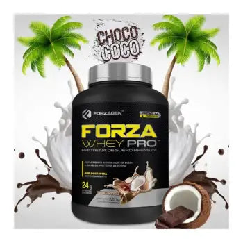 Proteína Forzagen Whey-Pro Sabor Choco Coco 2.27 Kg - .