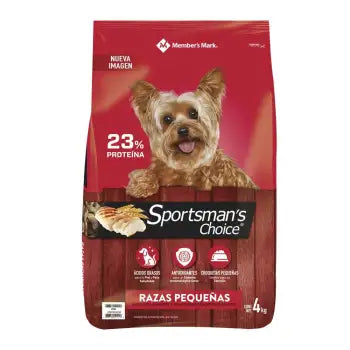 Alimento para Perro Member's Mark Sportsman's Choice Razas Pequeñas 2 pzas de 4 kg c/u - K