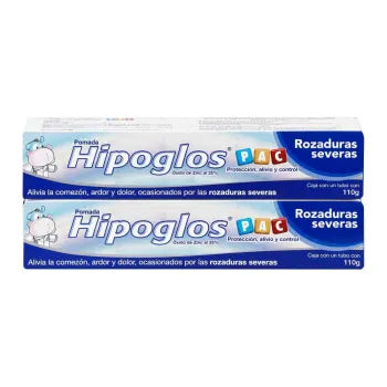 Pomada Hipoglos Rozaduras Severas 2 Pzas de 110 Gr - ZK