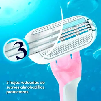 Maquina para Afeitar Venus Sensitive 12 pzas - .