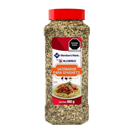 Sazonador para Spaghetti Member's Mark by McCormick 450 Gr