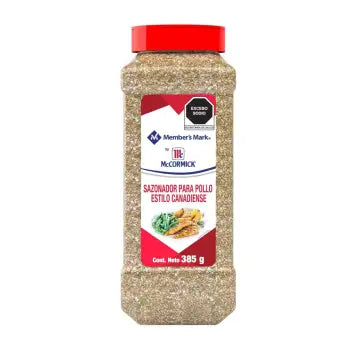 Sazonador para Pollo Estilo Canadiense Member's Mark by McCormick 385 Gr - .