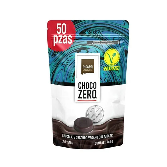 Chocolate Obscuro Picard Choco Zero Sin Azúcar 440 g -.