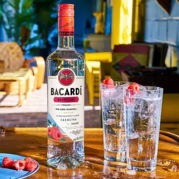 Ron Saborizado Bacardí Raspberry 750 Ml - .