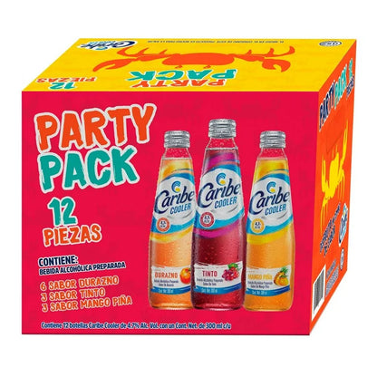 Caribe Cooler Party Pack 12 pzas de 300 ml c/u