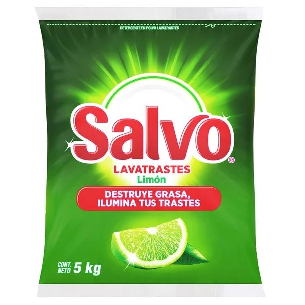 Lavatrastes en Polvo Salvo Limón 5K