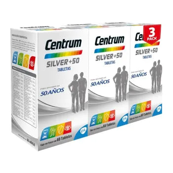 Multivitamínico Centrum Silver 180 tabletas - .