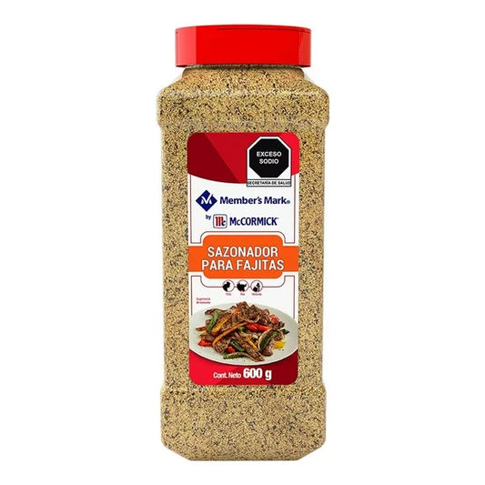 Sazonador para Fajitas Member's Mark by McCormick 600 Gr