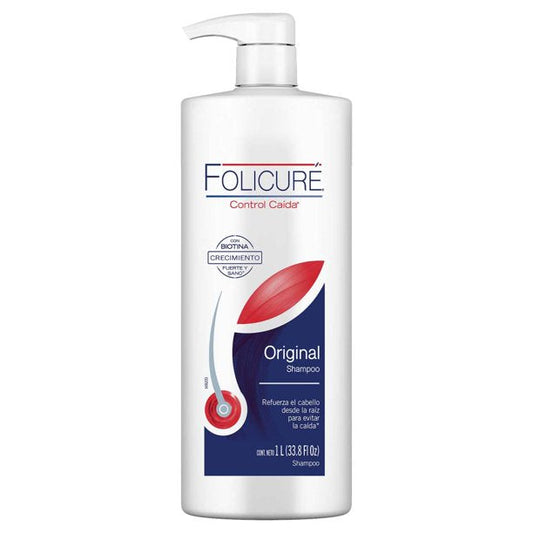 Shampoo Folicure Control Caída 1 L- .