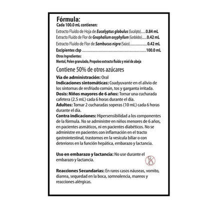 Jarabe Broncolin Etiqueta Verde 2 pzas de 250 ml c/u