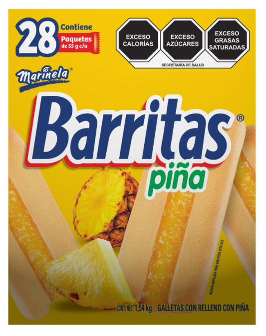 Barritas Marinela Piña 28P/55G - K
