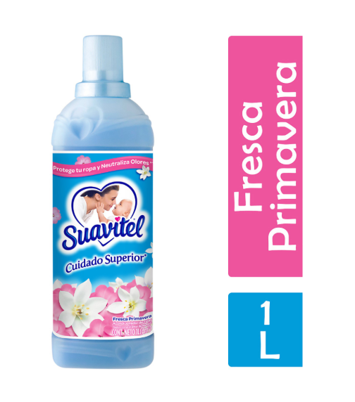 Caja Suavizante Suavitel Primaveral 1L/12P - SCG