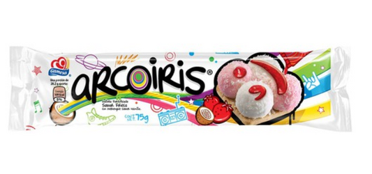 Media Galleta Arcoiris 75G/8P