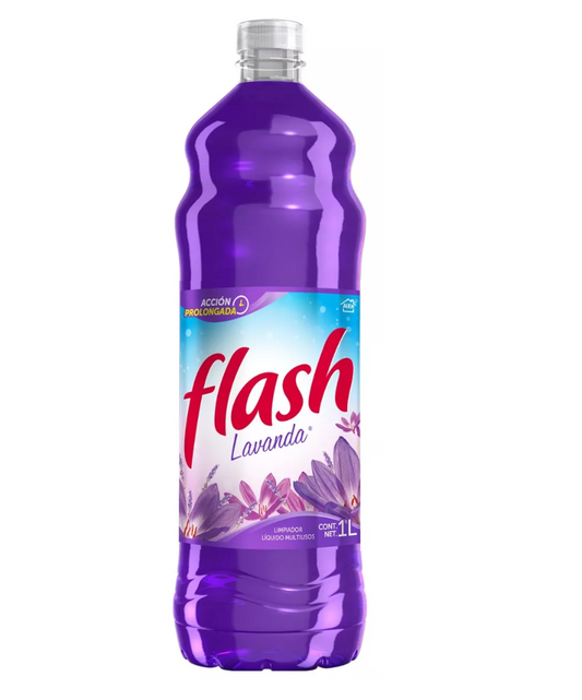 Media Caja Limpiador Flash Lavanda 1L/6P - SCG