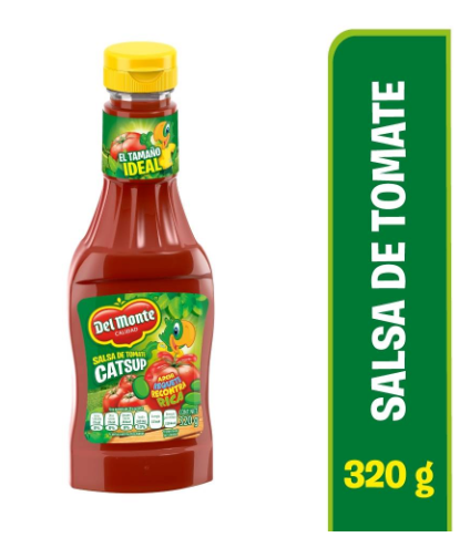 Media Caja Salsa Catsup Monte 320G/12P - SCG
