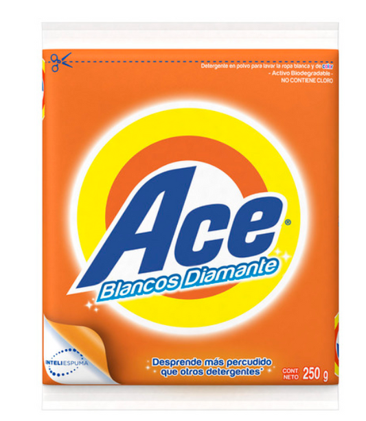 Media Caja Detergente Ace 250G/18P - SCG