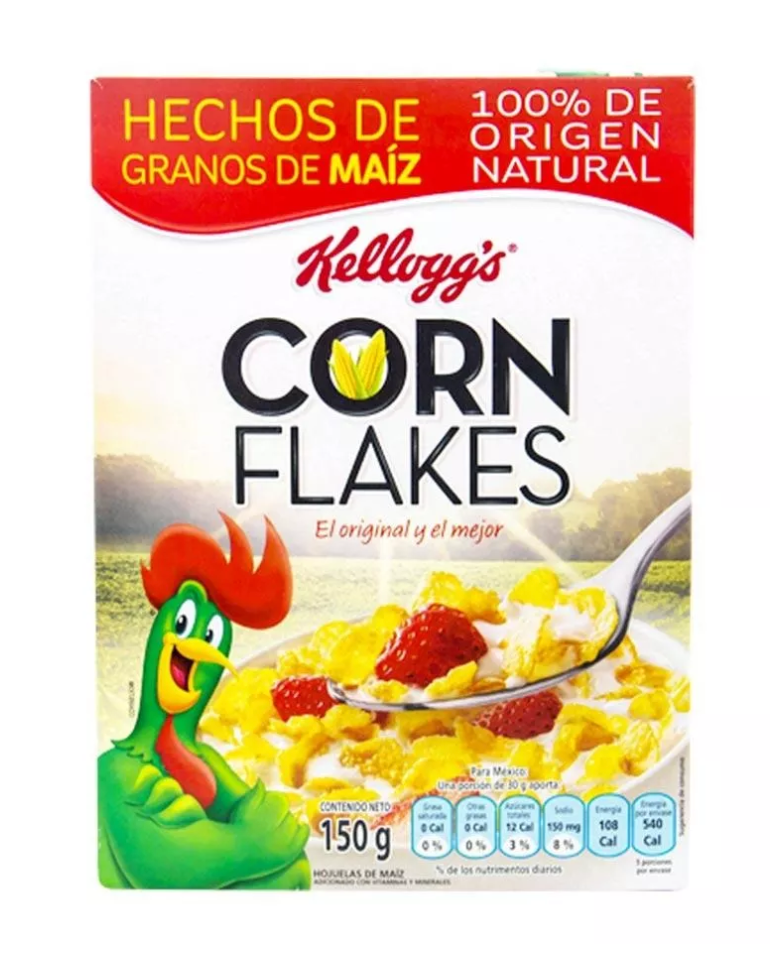 Media Caja Cereal Corn Flakes 150G/14P - SCG