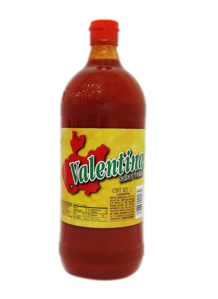 Media Caja Salsa Valentina Amarilla 1L/6P