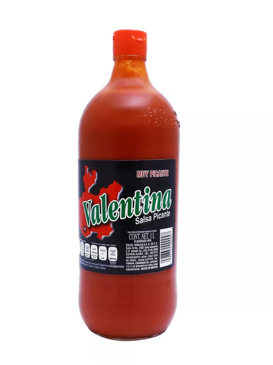 Media Caja Salsa Valentina Negra 1L/6P - SCG