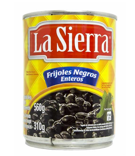 Media Caja Frijol Negro Entero La Sierra 560G/6P - SCG