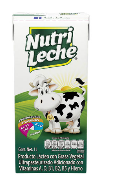 Media Caja Leche Nutrileche 1 L/6P