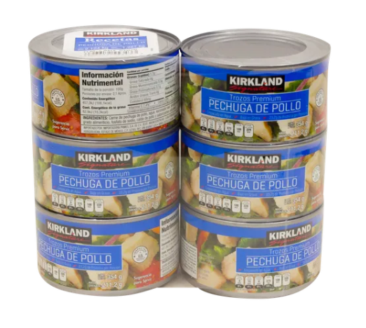 Kirkland Signature pechuga de pollo 6P/354G