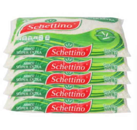 Arroz Schettino Grano Largo 5P/1K - K