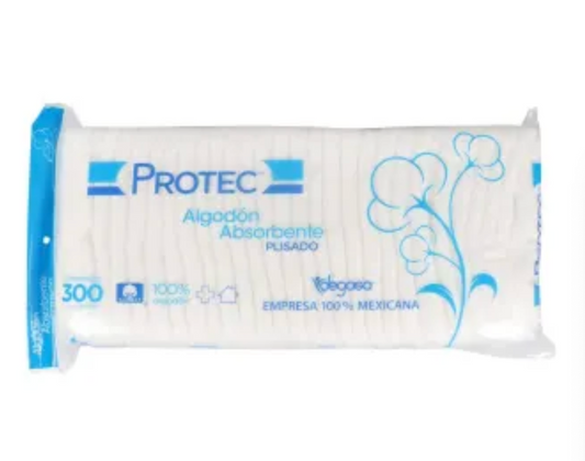 Algodón Absorbente Protec Degasa Plisado 300G