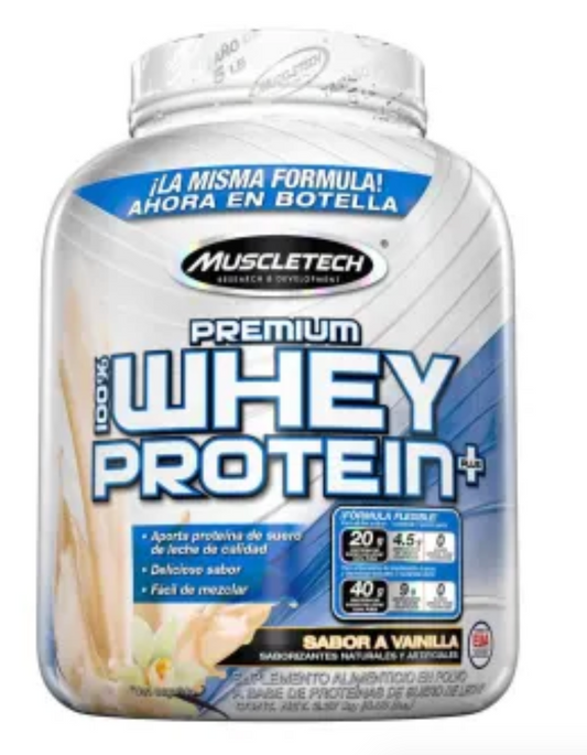 Suplemento Alimenticio Muscletech Whey Protein Plus Vainilla 2.27 Kg - .