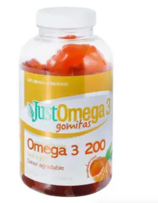 Gomitas de Omega 3 Just For You Sabor Mandarina 726G - .