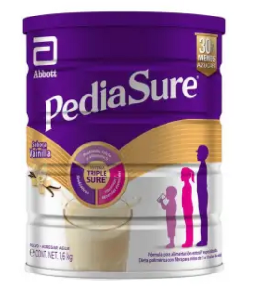 PediaSure Plus Abbott en Polvo Sabor Vainilla 1.6 Kg - ZK