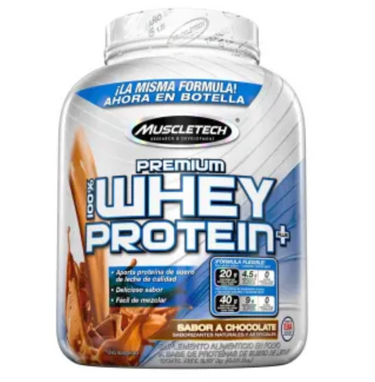 Suplemento Alimenticio Muscletech Whey Protein Plus Chocolate 2.27 Kg - .