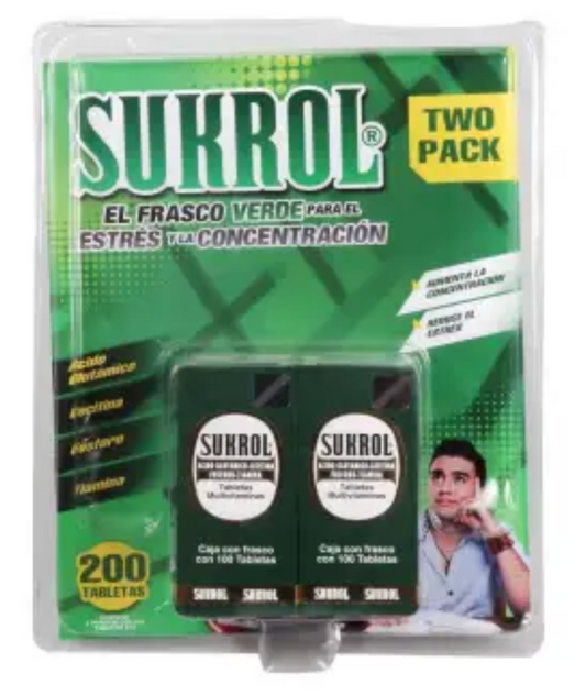Multivitamínico Sukrol 200T - .