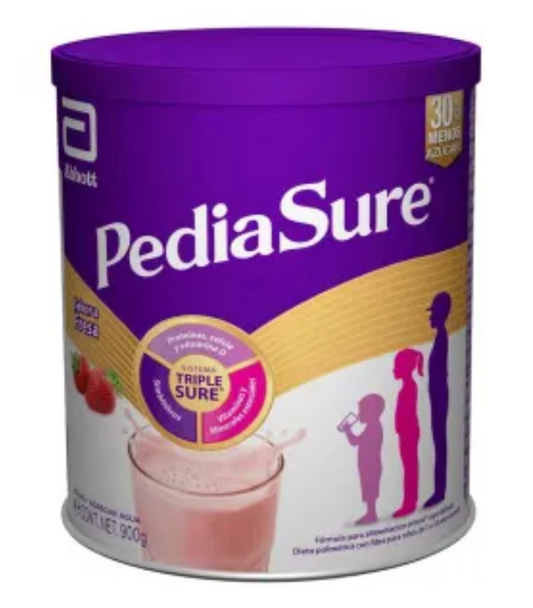 PediaSure Plus Abbott en Polvo Sabor Fresa 900 Gr - .