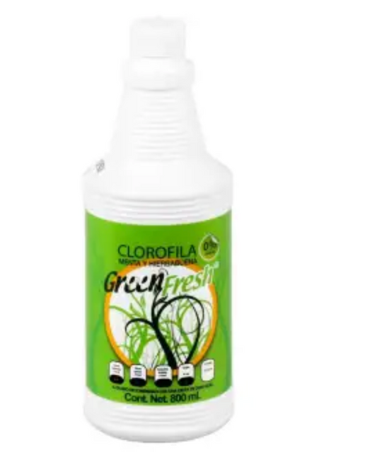 Clorofila Líquida Griin Fresh Menta y Hierbabuena 800M - .