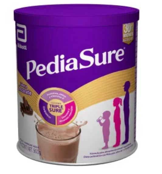 PediaSure Plus Abbott en Polvo Sabor Chocolate 900 Gr - .