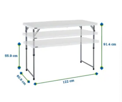 Mesa Ajustable Lifetime 1.22M - .