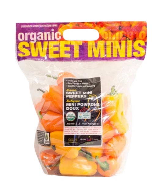 Pimiento Mucci Farms Mini Orgánico 680G - .